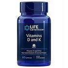 Life Extension Vitamin D och K 60 kapslar