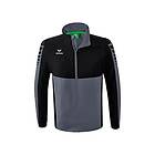 Erima Six Wings Detachable Full Zip Sweatshirt Svart,Grå S Man