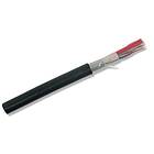 Nexans EUALEV Telekabel 200 x 2 x 0.5 mm, svart 1 m, kapad