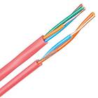 Nexans EQQRB EASY Larmkabel 4 x 1,0 mm, röd 1 m, kapad