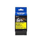 Brother Tape Krympslang 5,2mm Hse-611e Sort/gul