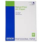 Epson Papper Velvet A2 260g 25 Ark