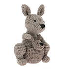 Panduro Hobby Hooked DIY-kit Kayleigh och hennes minsting! H. 23 cm