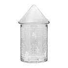 Muurla Moominhouse glasburk med lock 30,5 cm Klar