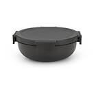 Brabantia Make & Take salladsskål, 1,3l Mörkgrå