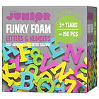 Panduro Hobby 150 bitar med funky foam dekorgummi med bokstäver & siffror