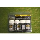 Vallejo Stone & Cement Pigment Set (4x35ml)