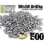 Green Stuff World Model Bricks Grey x500