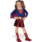 Deluxe Supergirl Barn Maskeraddräkt Small