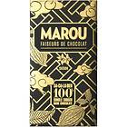 Marou Mörk 100% Choklad 60g