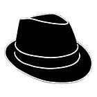 El Wire LED Hatt Vit