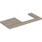 Geberit ONE 505.324.00.6 Bänkskiva 105 cm Valnöt