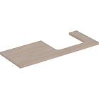Geberit ONE 505.325.00.5 Bänkskiva 120 cm Ek