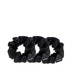 Cloud & Glow Silk Scrunchies 4 cm Accessoarer tillbehör Unisex Svart 3 PCS
