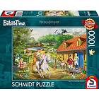 Schmidt : Thomas Kinkade Studios - Bibi & Tina, Fun at Martinshof (1000)