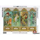 Eurographics : Mucha - The Four Seasons (1000)