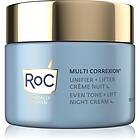 ROC Multi Correxion Even Tone Lift Uppljusande nattcream för jämn hudton 50ml fe