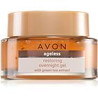 AVON Ageeliess Förnyande nattvård Med extrakt av grönt te 50ml female