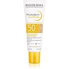 Bioderma Photoderm Aquafluid Skyddande ansiktskräm SPF 50+ Skugga Claire 40ml female