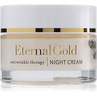 Organique Eternal Gold Anti-Wrinkle Therapy Nattkräm mot rynkor för torr och känslig hud 50ml female