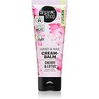 Organic Shop Cherry & Lotus Stärkande balsam för händer och naglar 75ml female