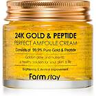 Farmstay 24K Gold & Peptide Perfect Ampoule Cream Fuktgivande cream med effekt m