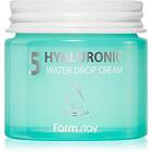 Farmstay Hyaluronic Water Drop Cream Ansiktskräm med hyaluronsyra 80ml female