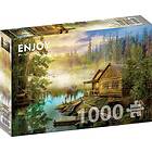 Enjoy : A Log Cabin on the River (1000)