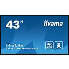 Iiyama Prolite LH4354UHS-B1AG 43" 4K Ultra HD IPS