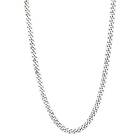 by BILLGREN Silverhalsband | Pansar 8 mm Nobel Accessoarer Herr Silver 50 cm