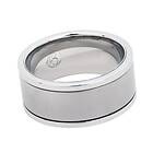 by BILLGREN Chris Ring Steel Accessoarer Herr Silver 22 mm