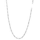 by BILLGREN Silverhalsband Figaro 4 mm Nobel Accessoarer Herr Silver 50 cm