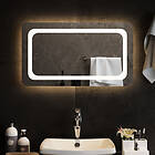 vidaXLMiroir de salle de bain LED 70x40 cm 151783