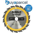 Dewalt Sågklinga DT1933-QZ; 165x20 mm; Z18