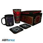 ABYstyle DUNGEONS & DRAGONS Pck Glass XXL Mug 2 Coasters "Ampersand"