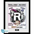 ABYstyle POKEMON Framed print "Team Rocket" (30x40 cm)