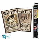 ABYstyle ONE PIECE Set 2 Chibi Posters Wanted Luffy & Ace (52x35 cm)