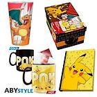 ABYstyle POKEMON Pck premium Large Glass Mug HC notebook "Pikachu"