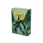 Arcane Tinmen Dragon Shield Dual Matte Japanese Size Sleeves Metallic Green Power (60 Sleeves)