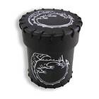 Dice Q-Workshop Leather Cup (Black Dragons)