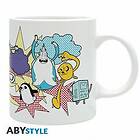 Adventure TIME Mug 320ml Halftone Characters