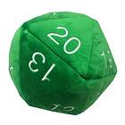 Jumbo D20 Plush Grön och Vit