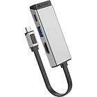 Alogic MagForce Trio 3-in-1 Adapter (USB-C - HDMI + USB-A + 100W Power Delivery) ULCHDACPD-SGR