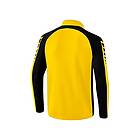 Erima Six Wings Training Half Zip Long Sleeve T-shirt Gul,Svart L Man