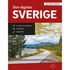 : Stor Vägatlas Sverige Kartförlaget, A3 format, spiral
