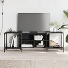 vidaXL TV-benk svart 153x37x50 cm konstruerat trä 837602