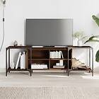 vidaXL TV Stand brun ek 153x37x50 cm konstruerat trä 837606