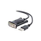 C2G Serial RS232 Adapter Cable USB seriell kabel USB till DB-9 1,5 m