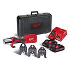 Milwaukee M18 ONEBLHPT-302C TH-SET Pressmaskin med TH-backar, batteri och laddare