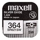 Maxell Batteri Silveroxid SR621SW 364